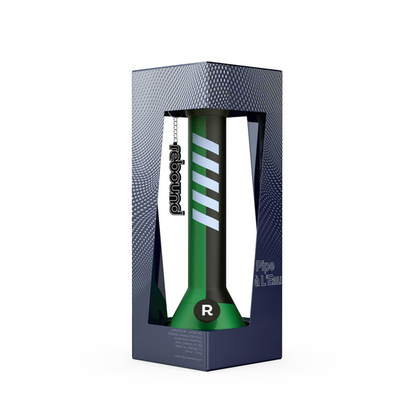 14" Waterpipe Beaker Bong (Green / Black)