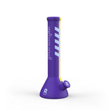 14" Waterpipe Beaker Bong (Purple/ Yellow)
