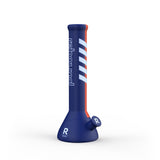 14" Beaker Bong (Blue & Orange)