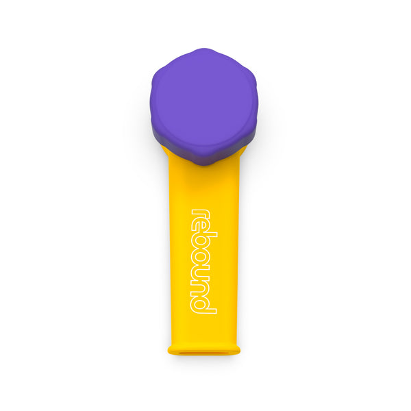 3" Silicone Pipe (Purple / Yellow)