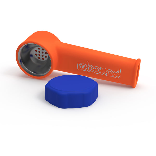 3" Silicone Pipe (Blue / Orange)