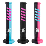14" Waterpipe Straight Bong (Black)