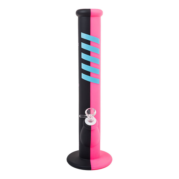 14" Waterpipe Straight Bong (Pink)